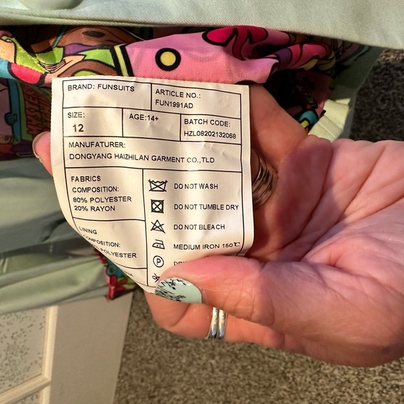 Scooby doo suit coat worn once - Picture 4 of 5